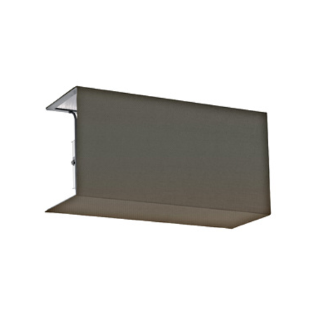 Shade square zu Wall luminaire Pasteri Pro linen brown