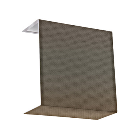 Shade square zu Wall luminaire Pasteri Pro linen brown