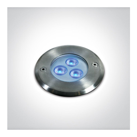 Sifnos S LED blue IP68 stainless steel