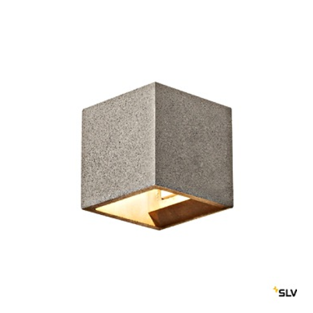 SOLID CUBE,negru gresie,25Wlampa de perete, QT14