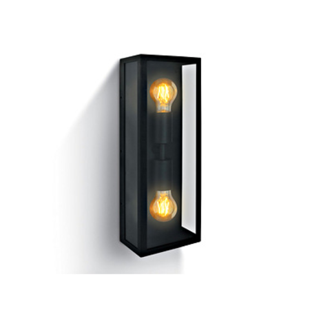 Still B wall light 40W 2xE27 100-240V IP43 negru