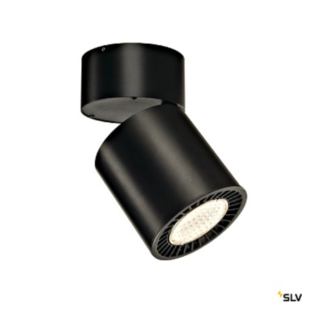 SUPROS CL cil tavan,round,negru,3150lm,3000K,SLM LED