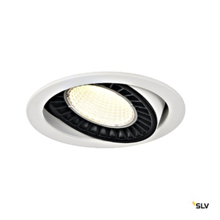 SUPROS DL cil incastrat tavan,rotund,alb,4000K SLM LED,