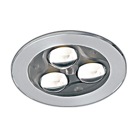 Tris-ii-r led 3x1w 3000k 135lm,dimabil,350ma,ip20,aluminiu