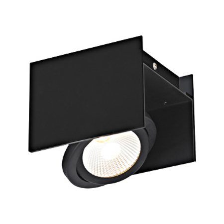 Vidago Pro / 1flg., DALI dimmable 9W 3000K black IP20