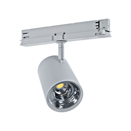 VILLANOVA 2 3-PHASE LED-SPOT SILVER 60° 3000K DALI