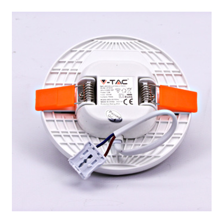 VT-610RD 12W 750lm 3000K 230V IP20 alb