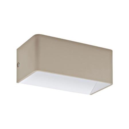 Wall luminaire Sania 3 10W 3000K taupe, white IP20