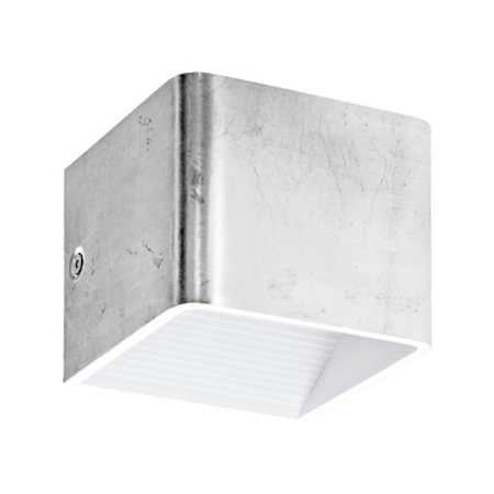 Wall luminaire Sania 3 5W 3000K silver leaf plated /