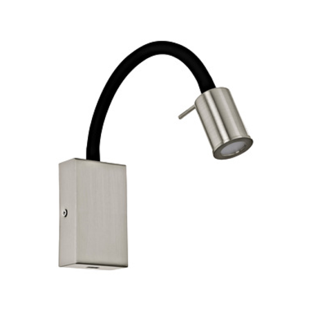 Wall luminaire Tazzoli 3,5W 3000K nickel-matt,black