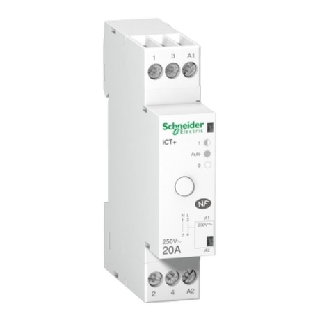 Contactor Ict+ 20A 2Nd 230/240V 50Hz pentru LED