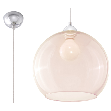 Lampa suspendata BALL champagne