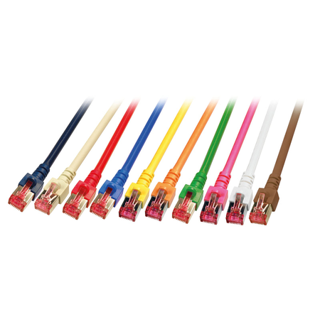 Rj45 pc cat.6 s/ftp h gy 20m