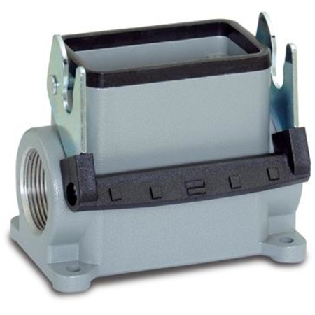 Conector industrial H-B 16 SGRH-LB M25 ZW. SOCKELGEHAEUSE