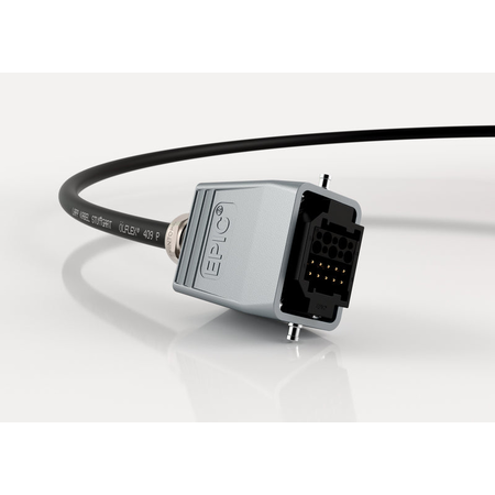 Conector industrial H-B 6 TGH M32 N.GEW. HOOD