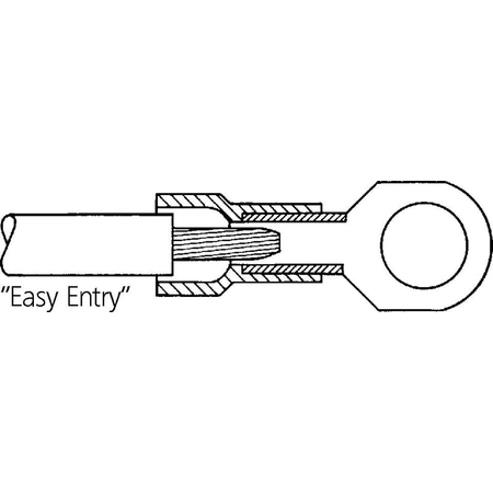 Conector electric PIN CABLE LUGS L-RCP