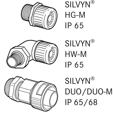 SILVYN HCC 32 / 24,3x32,0 BK