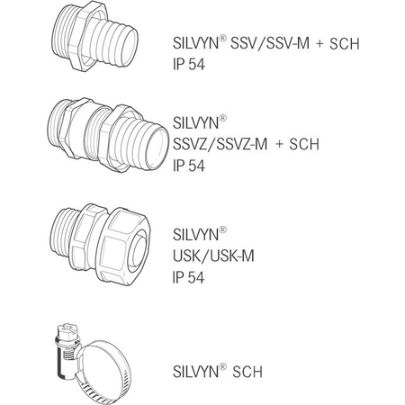 SILVYN SP-PU 30x36 BK