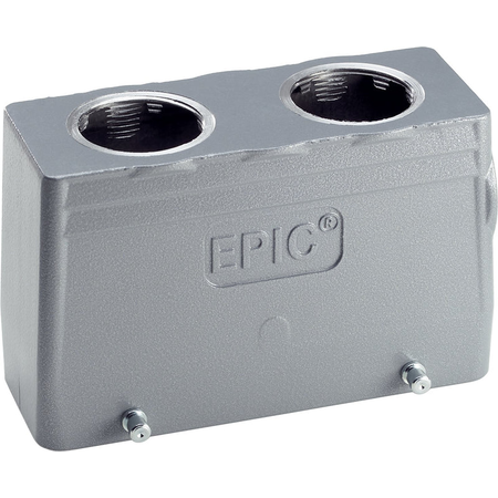 Conector industrial EPIC H-B 24 TGH 2xM25