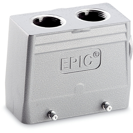 Conector industrial EPIC H-B 16 TGH 2xM25