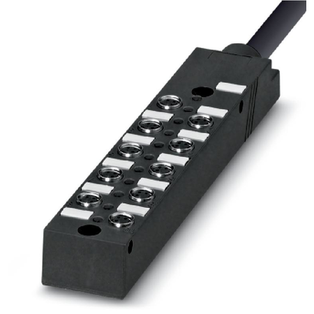 Conector industrial tipAB-B10-M8L-10-5,0PUR