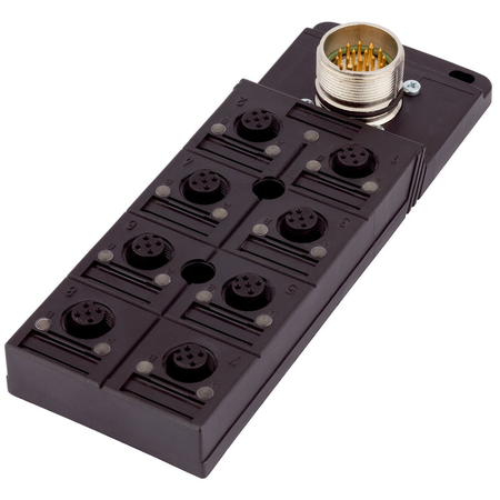 Conector industrial tipAB-B8-M12L-8-5,0PUR
