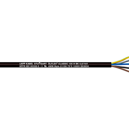 Cablu electric OLFLEX CLASSIC 130 H BK 0,6/1 kV 4G25