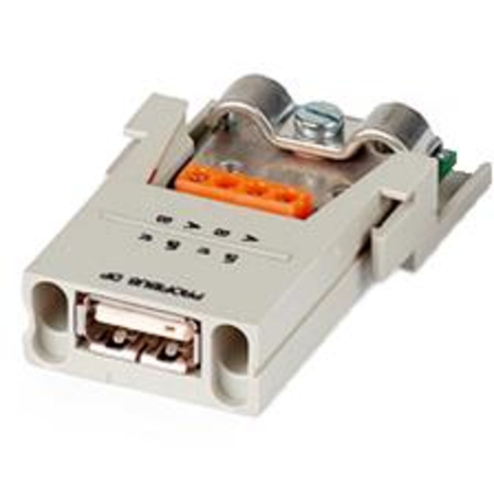 Conector industrial MCB 2 PDP T STECKDOSENMODUL PROFIBUS