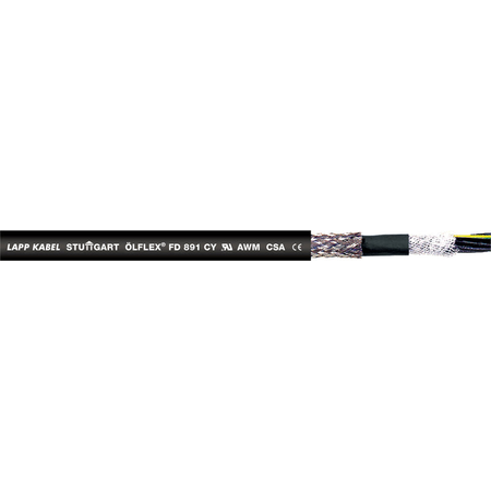 Cablu pentru aplicatii lant port cabluOLFLEX FD 891 CY 7G0,5