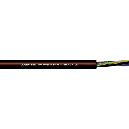 Cablu electric cu rezistenta marita la temperatura OLFLEX HEAT 180 H05SS-F EWKF 5G1,5