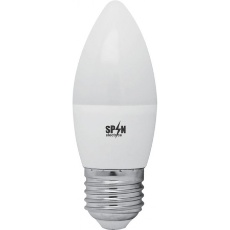 Bec Bl Led Lumanare E27, model C37, 7W=60W, 4100K, lumina neutra