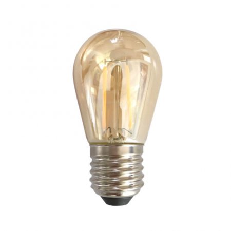 Bec LED Filament Amber E27/1W/100LM/2500K ST45