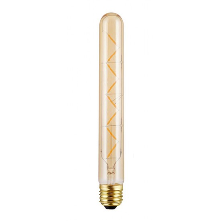 Bec LED Filament Amber E27/8W/800LM/2500K T30x300