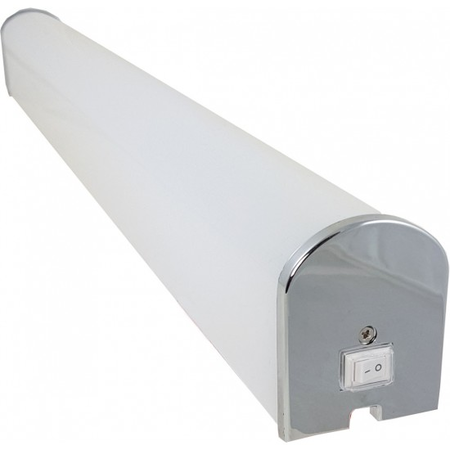 Corp led baie cu intrerupator, 15w 4000k, lumina neutra, cu protectie ip44, 600mm