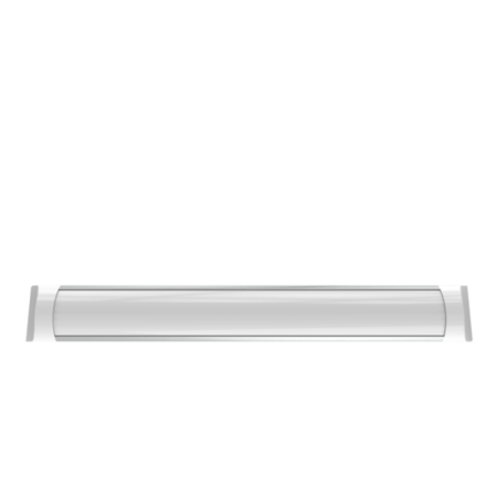 Corp Led Fida aluminiu, 10W=20W, 3000K, lumina calda