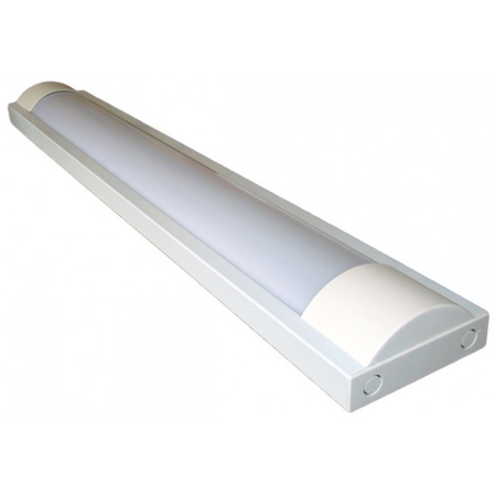 Corp neon fida neechipat pentru tub led 2x18w (18w=36w) - 120 cm