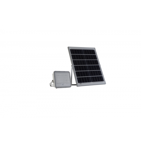 Proiector led cu panou solar si telecomanda 50w/6500k/8500lm