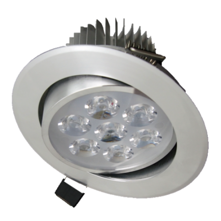 Spot led aluminiu fi109, 7w 6400k, lumina rece