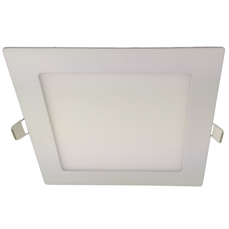 Spot Led Slim Patrat 150x150mm, 9W=60W, 2700K, lumina calda