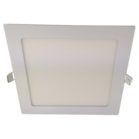 Spot Led Slim Patrat 193x193mm, 15W=100W, 2700K, lumina calda