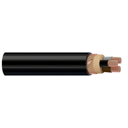 Cavi Cablu 0.6/1 kv n2xcy cable 3x35+25