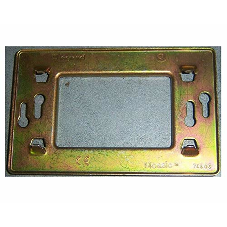 PLACA SUPORT 3 MODULE PENTRU DOZE STANDARD ITALIAN, LEGRAND MOSAIC