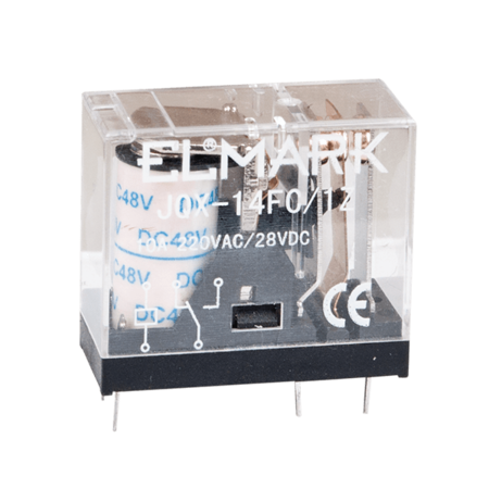 Elmark Releu industrial 14fc 12vdc no+nc