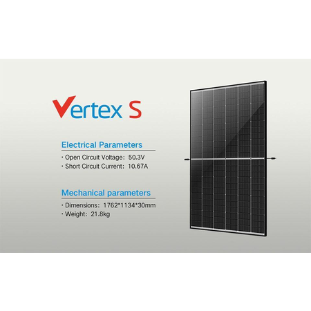 Panou fotovoltaic monocristalin TrinaSolar 420W +/- 5W Vertex 