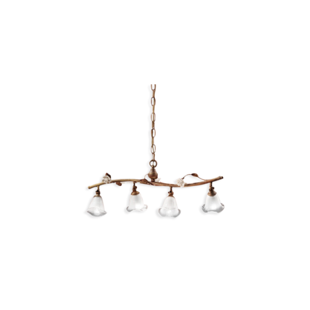Lustra, lampa suspendata A 4 LUCI CLASSIC SIENA C1187-4