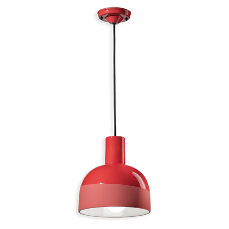 Lustra, lampa suspendata DECO CAXIXI FINISH ROC - ROSSO CORALLO C2400