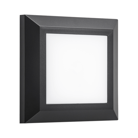 SPOT LED DE FATADA GRF309 4W 4000K IP65 NEGRU