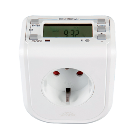 Timer digital saptamanal cu priza el-wdt-2