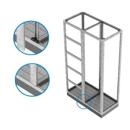 Dbt- vertical splitting set for height 200cm