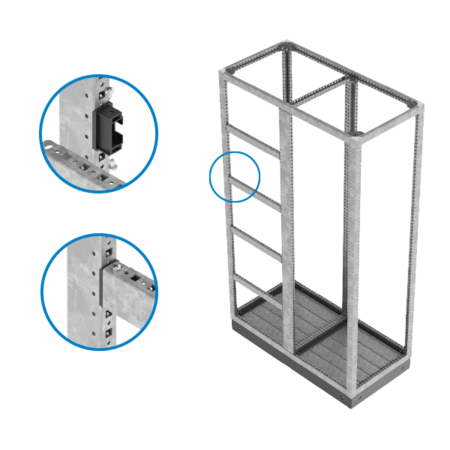 Ybt- horizontal splitting set for width 60cm